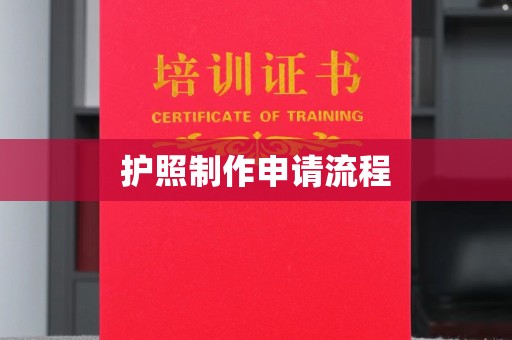 广州护照制作申请流程